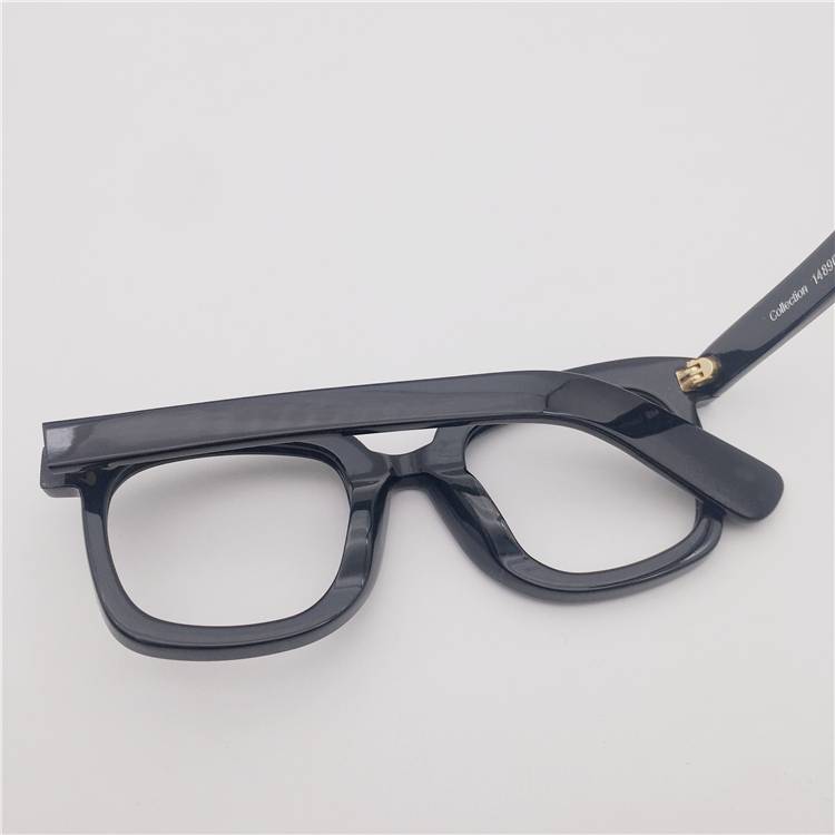 Treasured Japanese order black imported board big frame punk personality literary glasses frame men and women