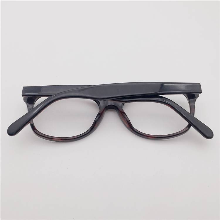 Original single -colored full -frame small round frame spring mirror leg thick legs retro literary and artistic glasses rack men and women
