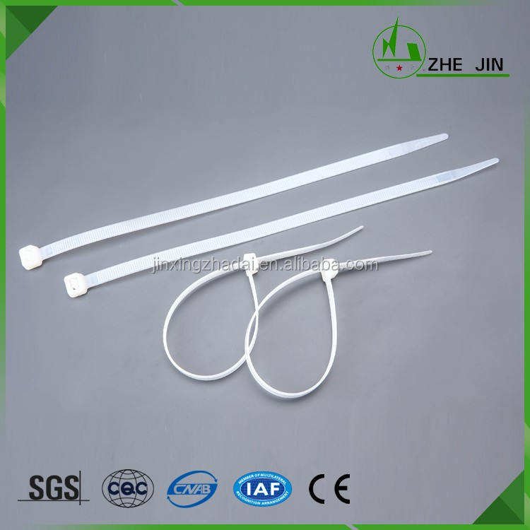 200mm 250mm 300mm 350mm 380mm 400mm CE RoHS Nylon 6 Cable Zip Ties Wire Cable Storage Strap Cable Tie