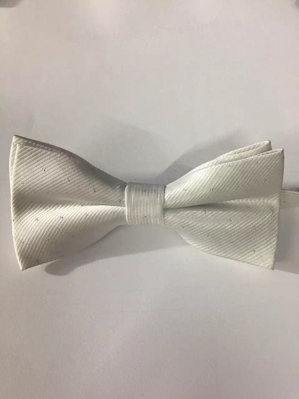 Custom design mens printed polyester silk bow ties