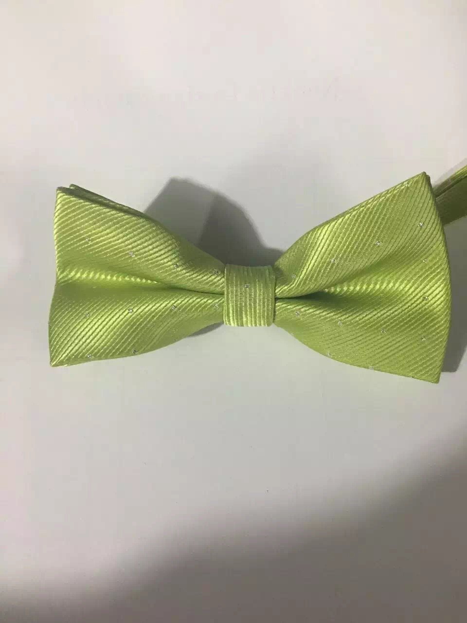 Custom design mens printed polyester silk bow ties