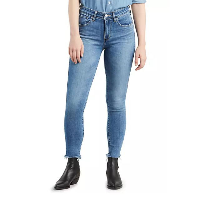 Hot Sale New Fashion Women Denim Pants Wholesale High Quality Dongguan Custom Ripped Mom Fit High Street Wear Solid Jeans
