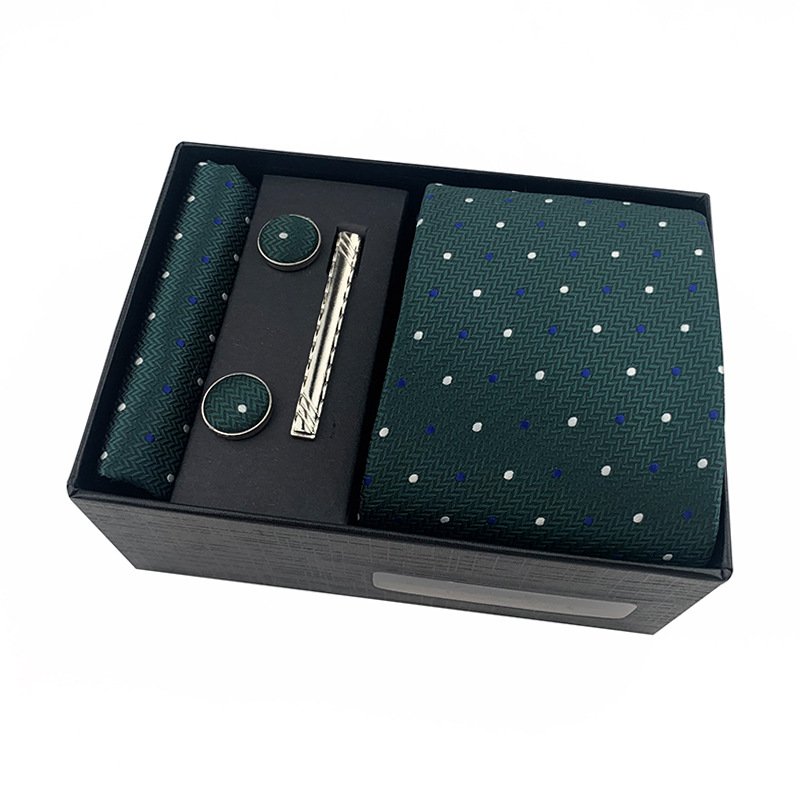 Manufacturers High Quality Classic Formal Gift Box Polyester Neck Ties Printing Floral Ties for Men