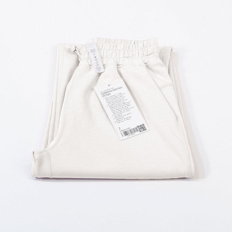 Yoga Suit Texture Hanging Slit Trousers Wide Leg Trousers Straight Leg High Elastic Soft Women Sports Leggings