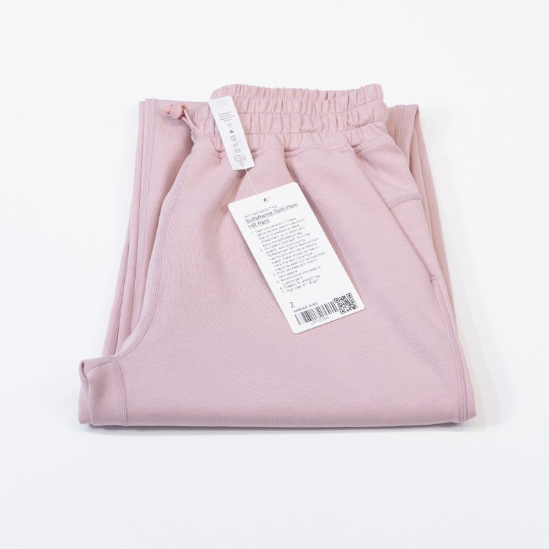 Yoga Suit Texture Hanging Slit Trousers Wide Leg Trousers Straight Leg High Elastic Soft Women Sports Leggings
