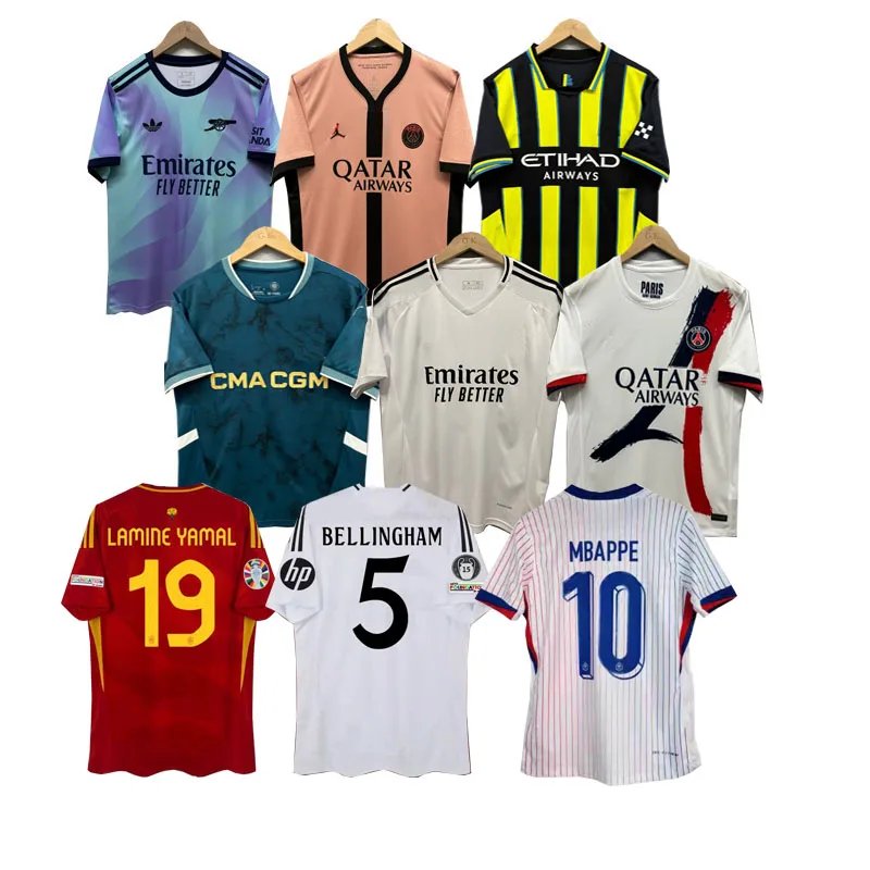 High Quality Wholesale Football Jerseys Custom Football Jersey 24/25 Fans Version Soccer Jersey Football Uniform