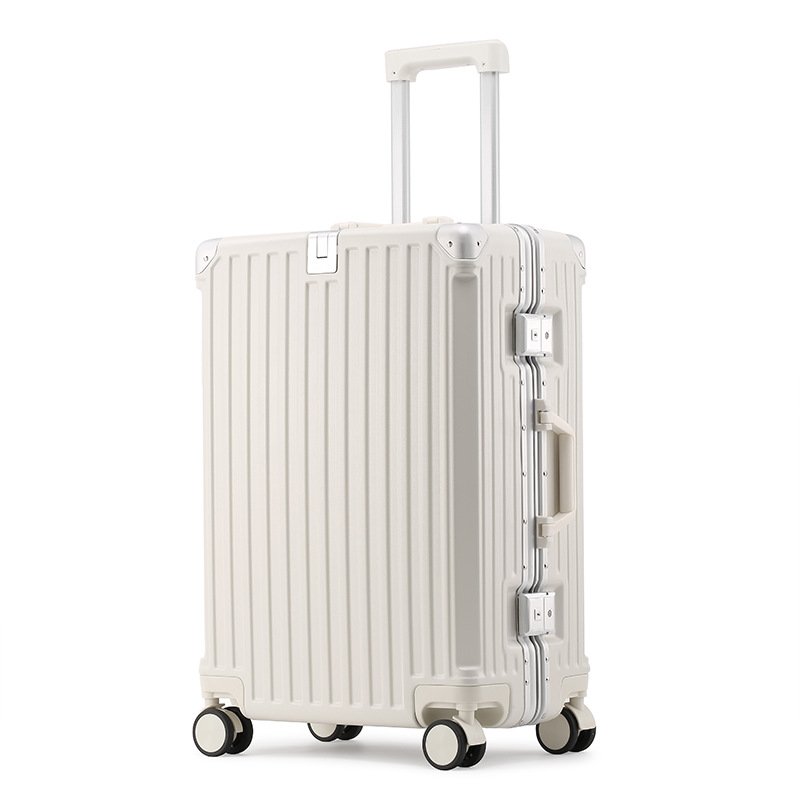 Tie rod luggage universal wheel 20 inch trolley case aluminum frame 24 password travel men and women 28 trolle