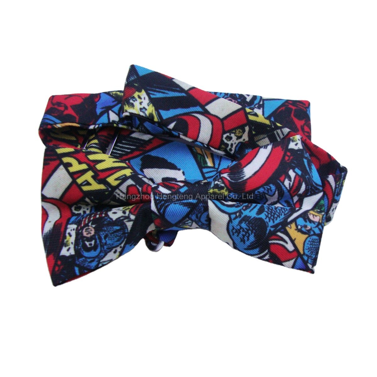 100% Polyester Printed Bow Tie Marvel Series