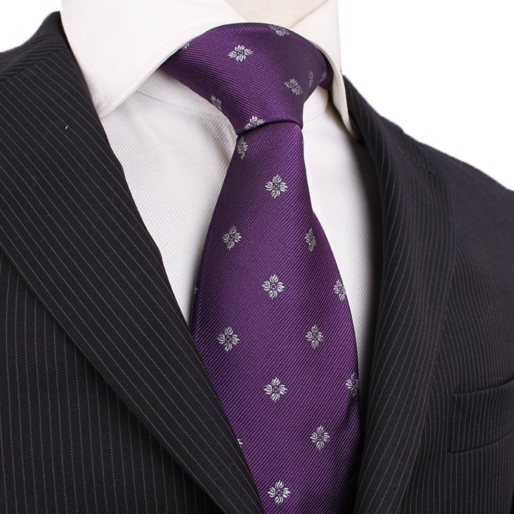 Fashion Custom Hand Made Silk Logo Neckties Club Ties Jacquard School necktie