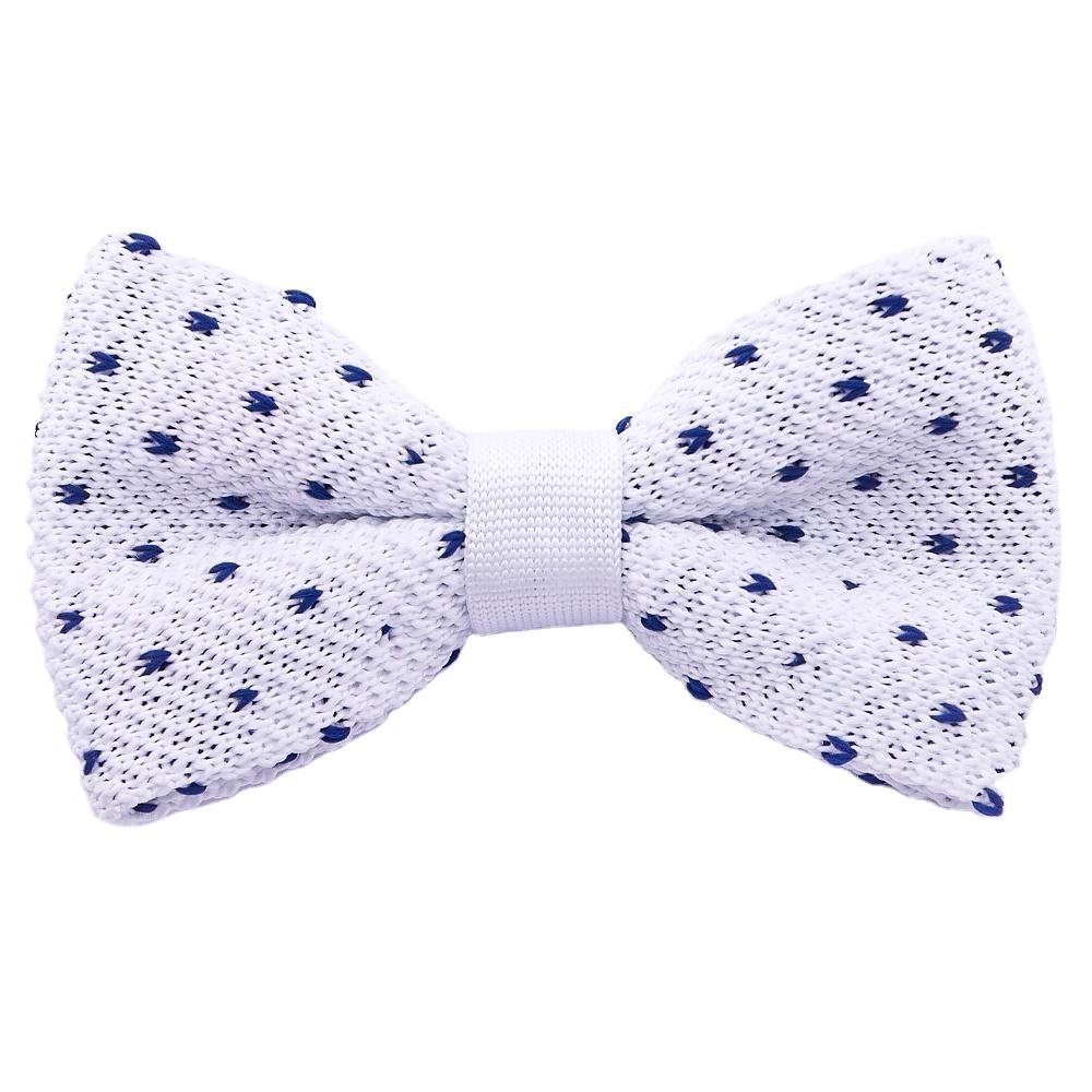 Profession Bowtie Manufacturer Wholesale Custom Patterns Fashion Bow Tie OEM/ODM 100% Polyester Business Knit Bow Tie For Men