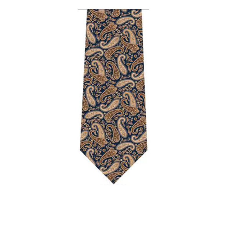 Wholesale Custom 100% Polyester Women's Business Tie Thin Fashionable Design with Striped Logo