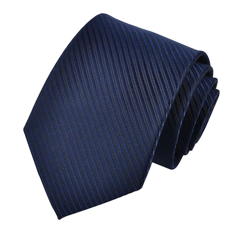 Men's Polyester Striped Neck Tie for Wholesale Polyester Necktie Fabric Corbatas Woven Neck Ties Mens Silk Ties