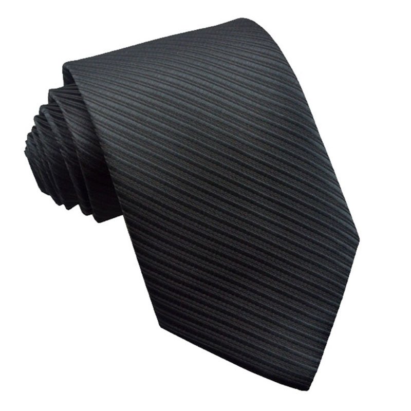 Men's Polyester Striped Neck Tie for Wholesale Polyester Necktie Fabric Corbatas Woven Neck Ties Mens Silk Ties