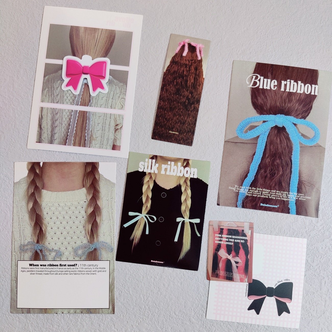 New INS Style Lace Bow Tie Sticker Bag Scrapbook Collage Material Album Journal Diary Happy Project Handbook Material Decoration