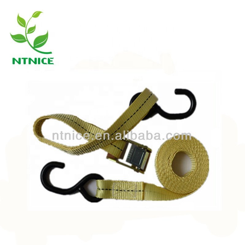 Heavy duty ratchet straps 2inch flat hook ratchet tie down cargo strap e track