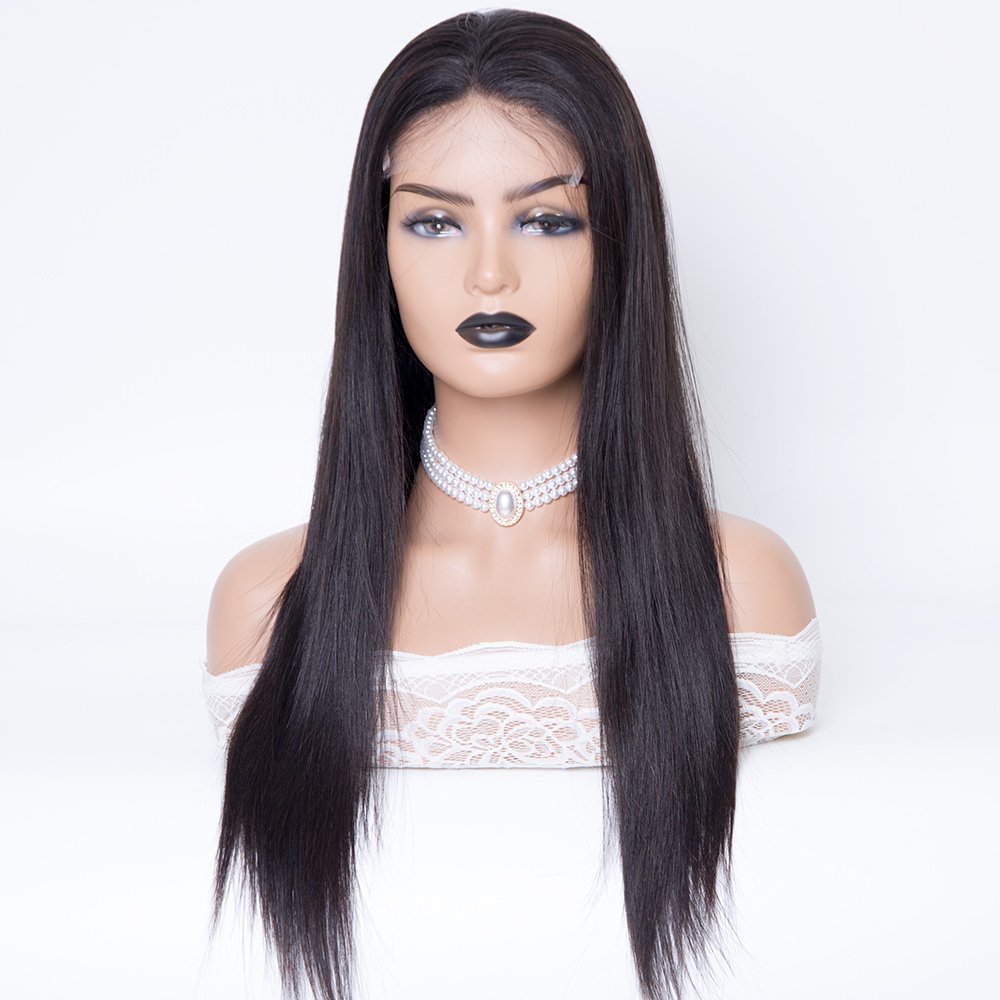 Premier Pre Plucked Remy Human Hair Silk Top Women Hair Wigs Medical Wig Human Hair With PU