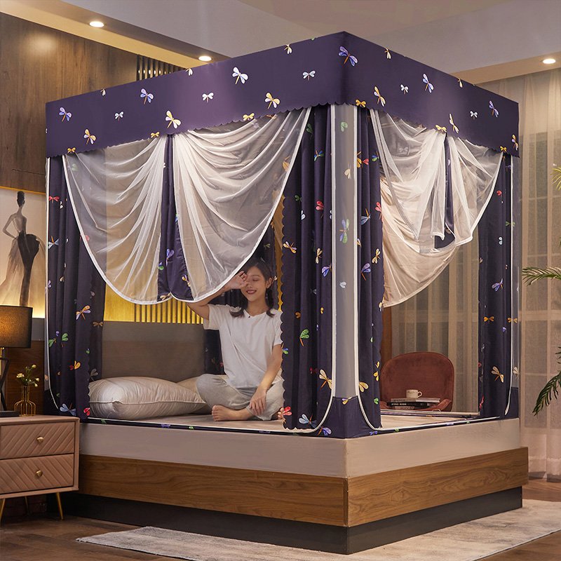 Large Space Mosquito Net For Single To King-Sized Beds