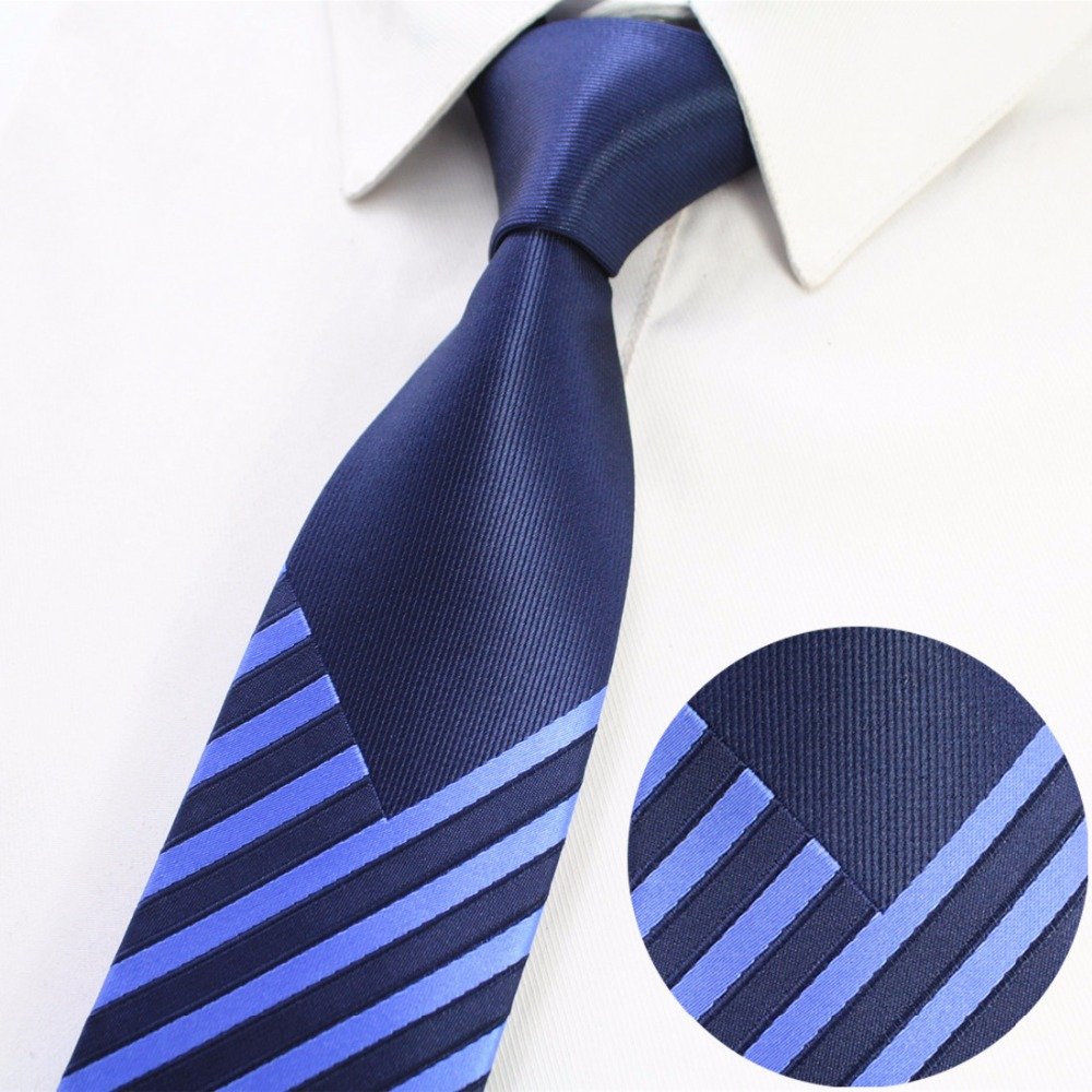 Mens Ties New Man Fashion Neckties Corbatas Gravata Jacquard Woven 7cm Slim Tie Business Gradient Tie for Men