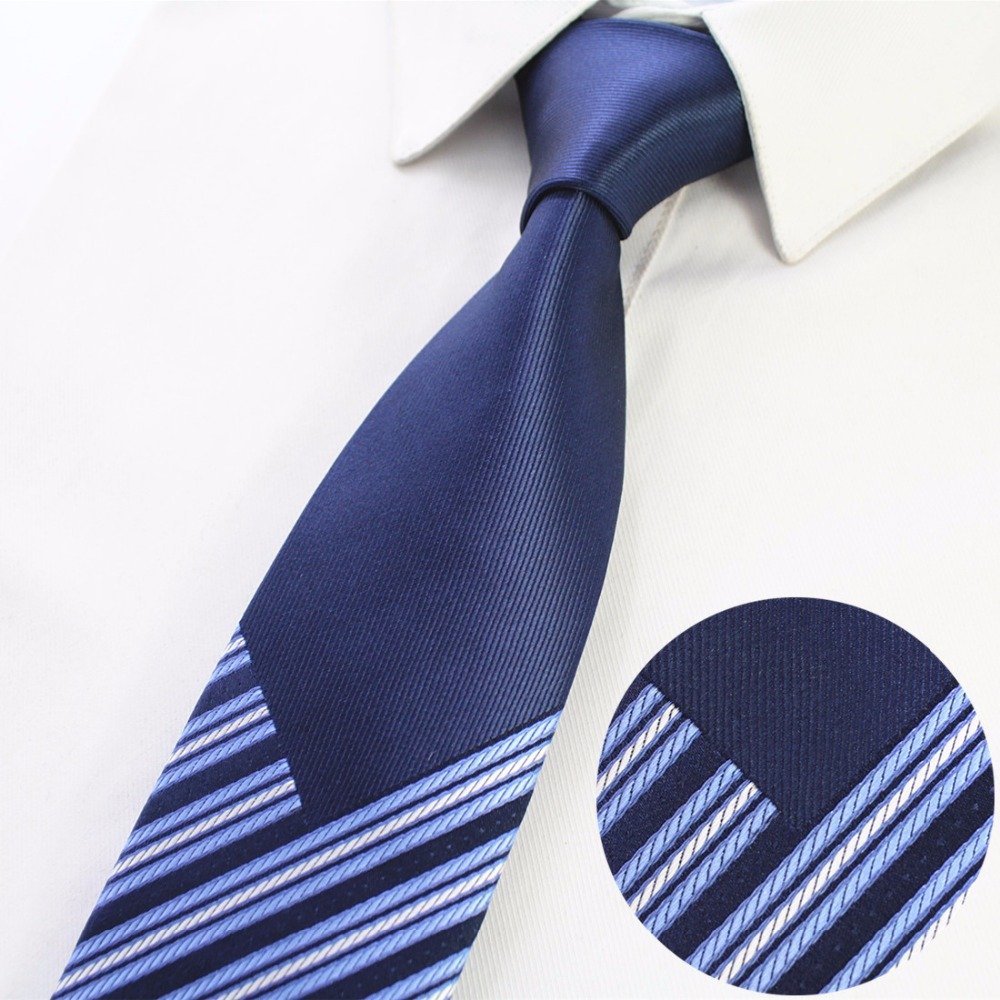 Mens Ties New Man Fashion Neckties Corbatas Gravata Jacquard Woven 7cm Slim Tie Business Gradient Tie for Men