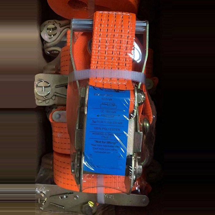 High tenacity polyester yarns 2t 3t 5t good quality ergo ratchet cam buckle tie down straps