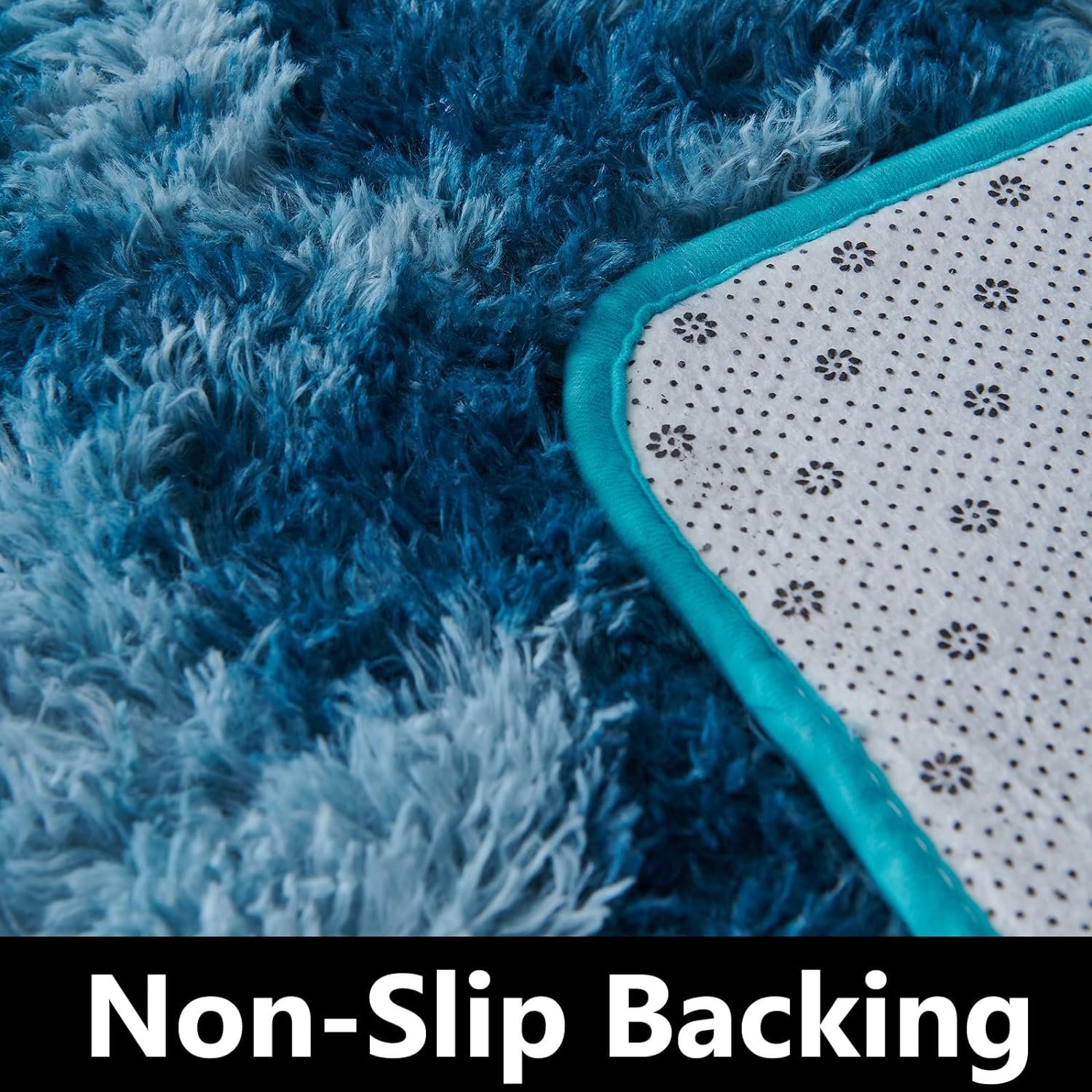 Super Soft Shaggy Rugs Fluffy Carpets Feet Tie-Dye Indoor Modern Plush Area Rugs Fuzzy Rectangular Rug