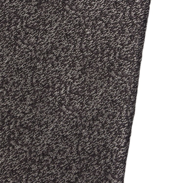 High Quality Woven Solid Grosgrain 100% Silk Jacquard Woven Ties Luxury Tie Business Grey Neckties For Men