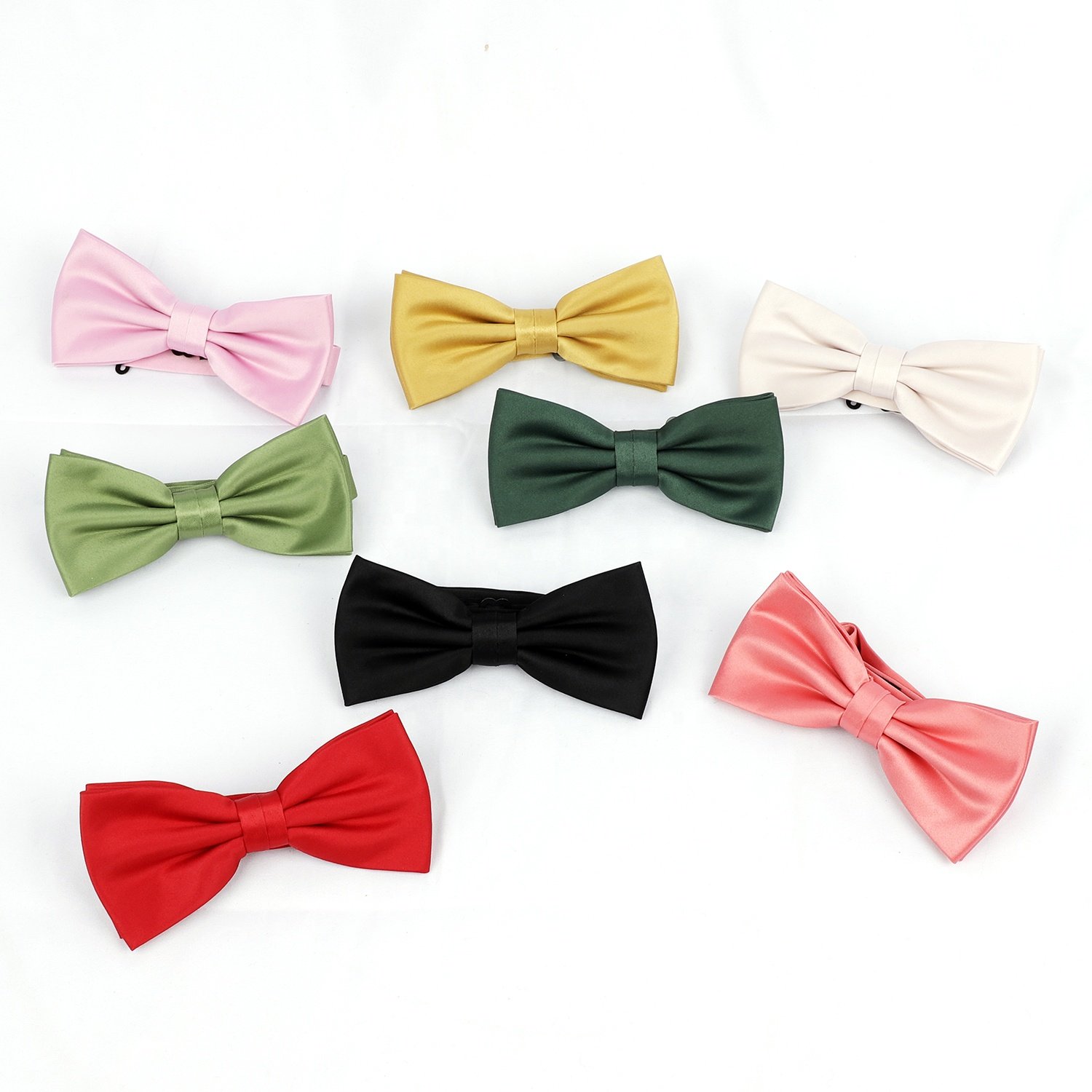 Wholesale Cheap High Quality Mens Bow Ties 100% Polyester Casual Bowtie