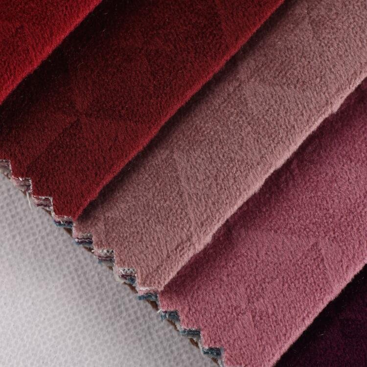 2023 Comfortable Velvet Sofa Composite TC and Sofa Upholstery Fabric for auto