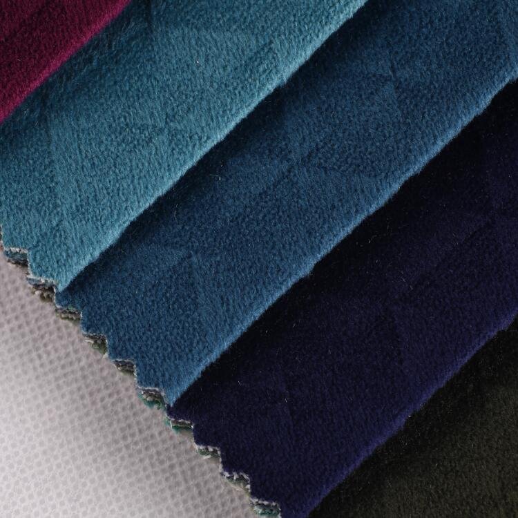 2023 Comfortable Velvet Sofa Composite TC and Sofa Upholstery Fabric for auto
