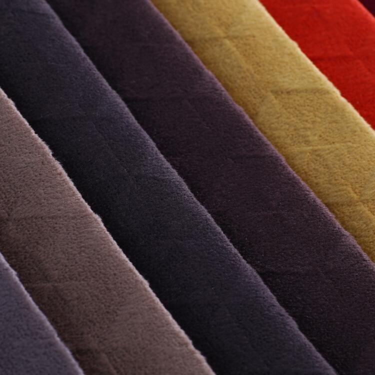 2023 Comfortable Velvet Sofa Composite TC and Sofa Upholstery Fabric for auto