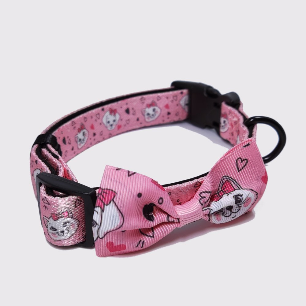 Fashion Cute Bowknot Decorative Custom Printing Pattern Polyester Bow Tie Collars For Pet Dog Cat