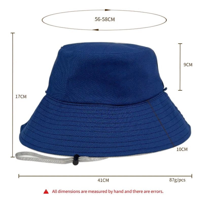 Wide Brim Fisherman Women Oversized Bucket Hat Custom High Quality Summer Sun Hats Reversible Bucket Hat With String