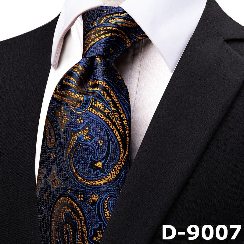 Fashion Luxury 3.15" (8CM) Necktie Men's Classic Jacquard Woven Silk Tie Formal Party Suit Necktie For Wedding Business Party