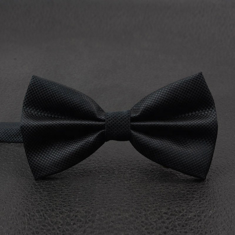 Wholesale cheap polyester plain bow tie display sage green bow ties 25 solid color black bowtie for men