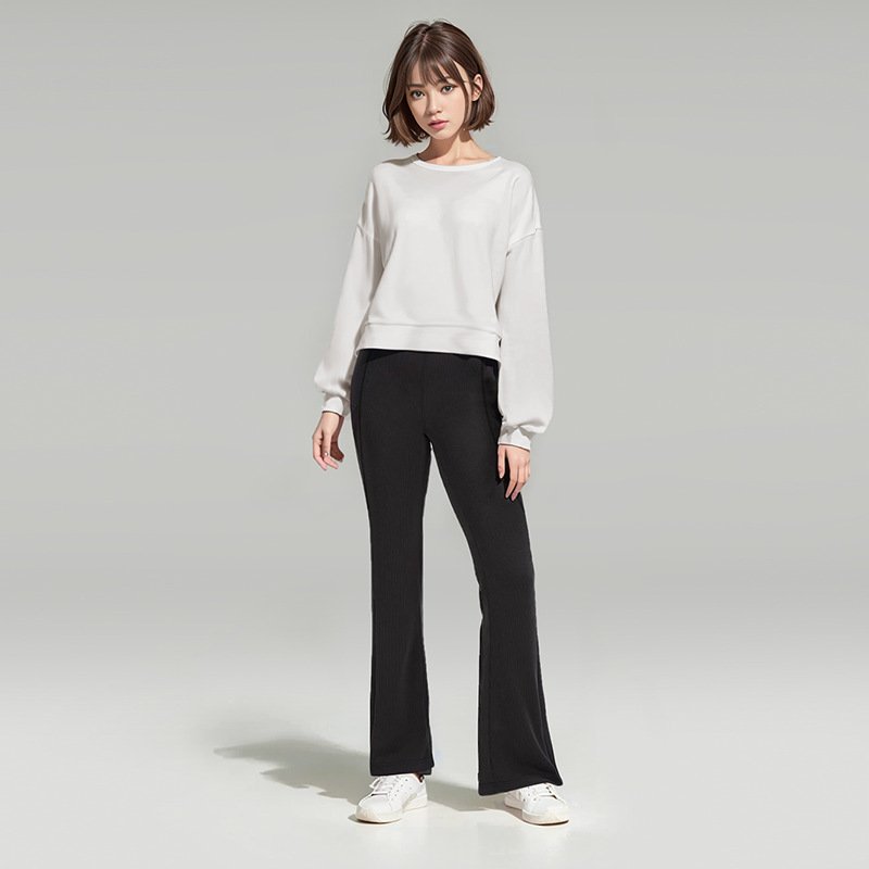 Yoga Bell-Bottomed Touresrs Women's High Waist Sports High Bounce Over Comfortable Tight Flare Pants Women Flare Yogo Pants