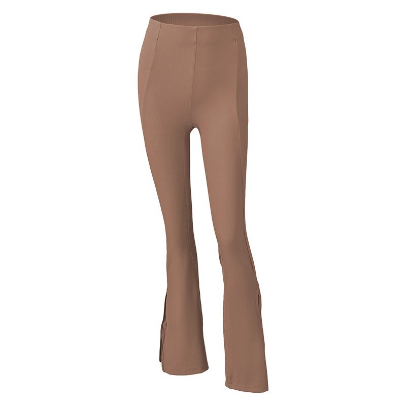 Yoga Bell-Bottomed Touresrs Women's High Waist Sports High Bounce Over Comfortable Tight Flare Pants Women Flare Yogo Pants