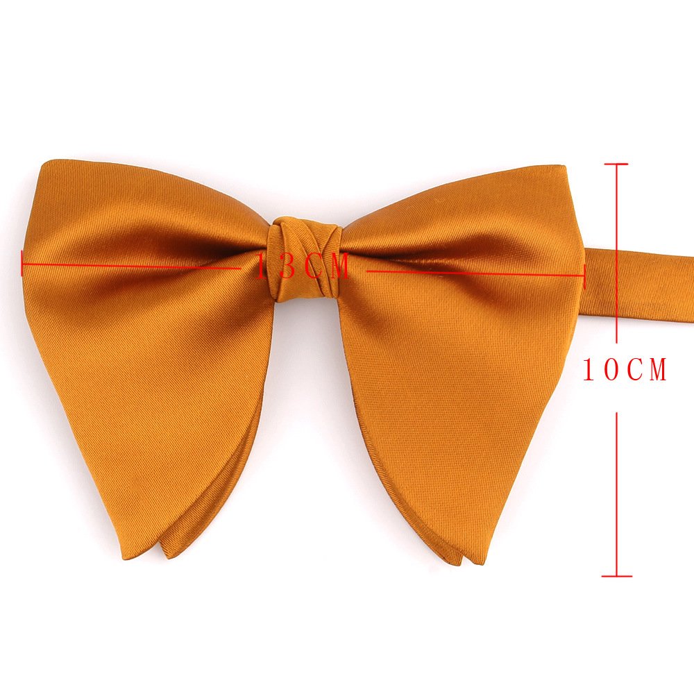 Classical Solid Colorful Butterfly Wedding Party Tuxedo Suit Black Bow Tie