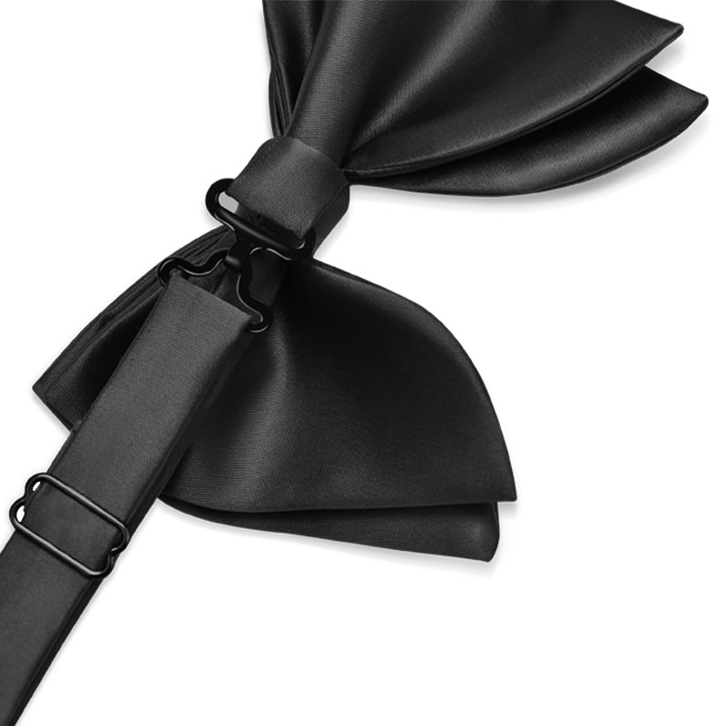 Classical Solid Colorful Butterfly Wedding Party Tuxedo Suit Black Bow Tie