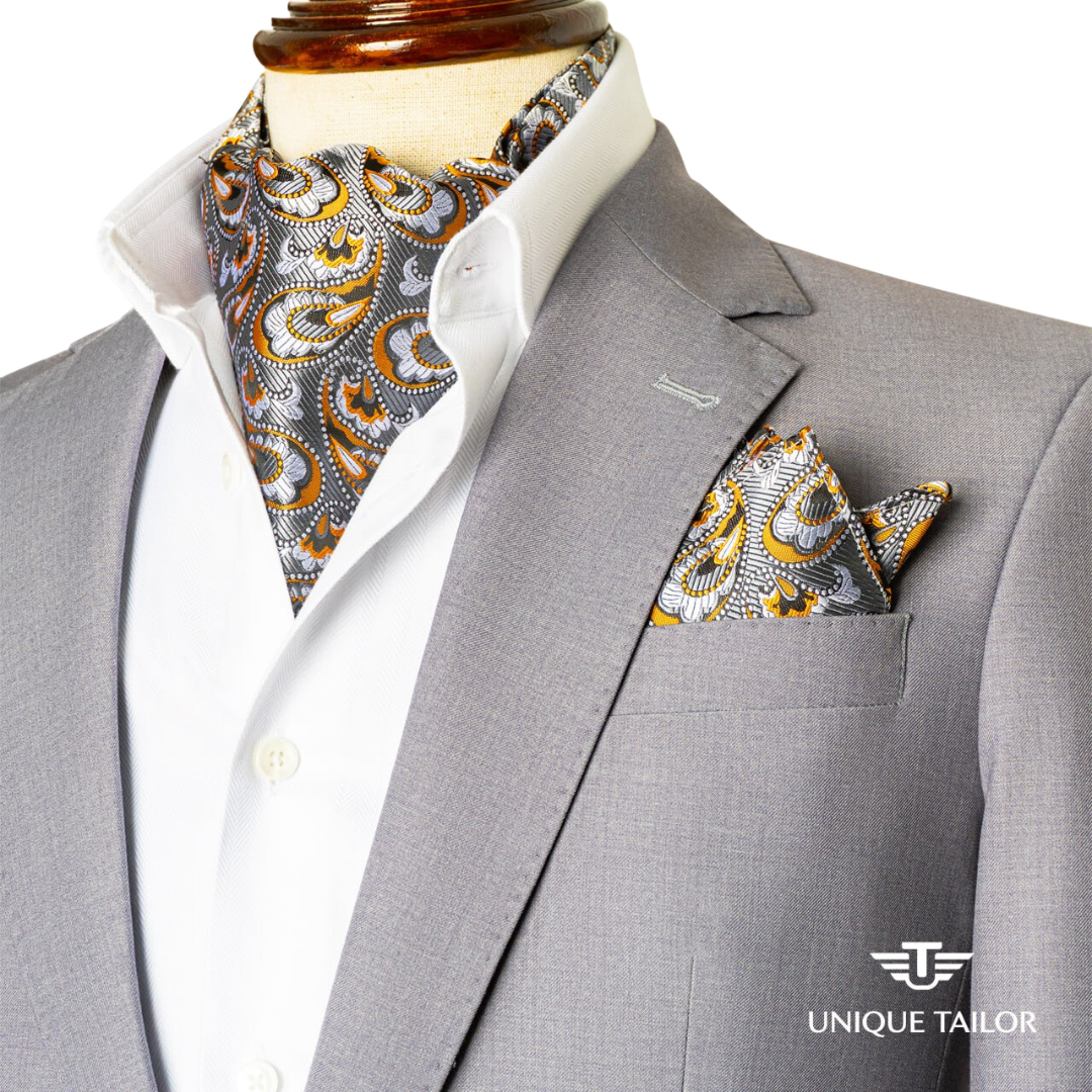 Popular Handmade custom formal casual OEM service Ascot Ties and Hanky and accessories breathable sophisticated man's 2023 Ties