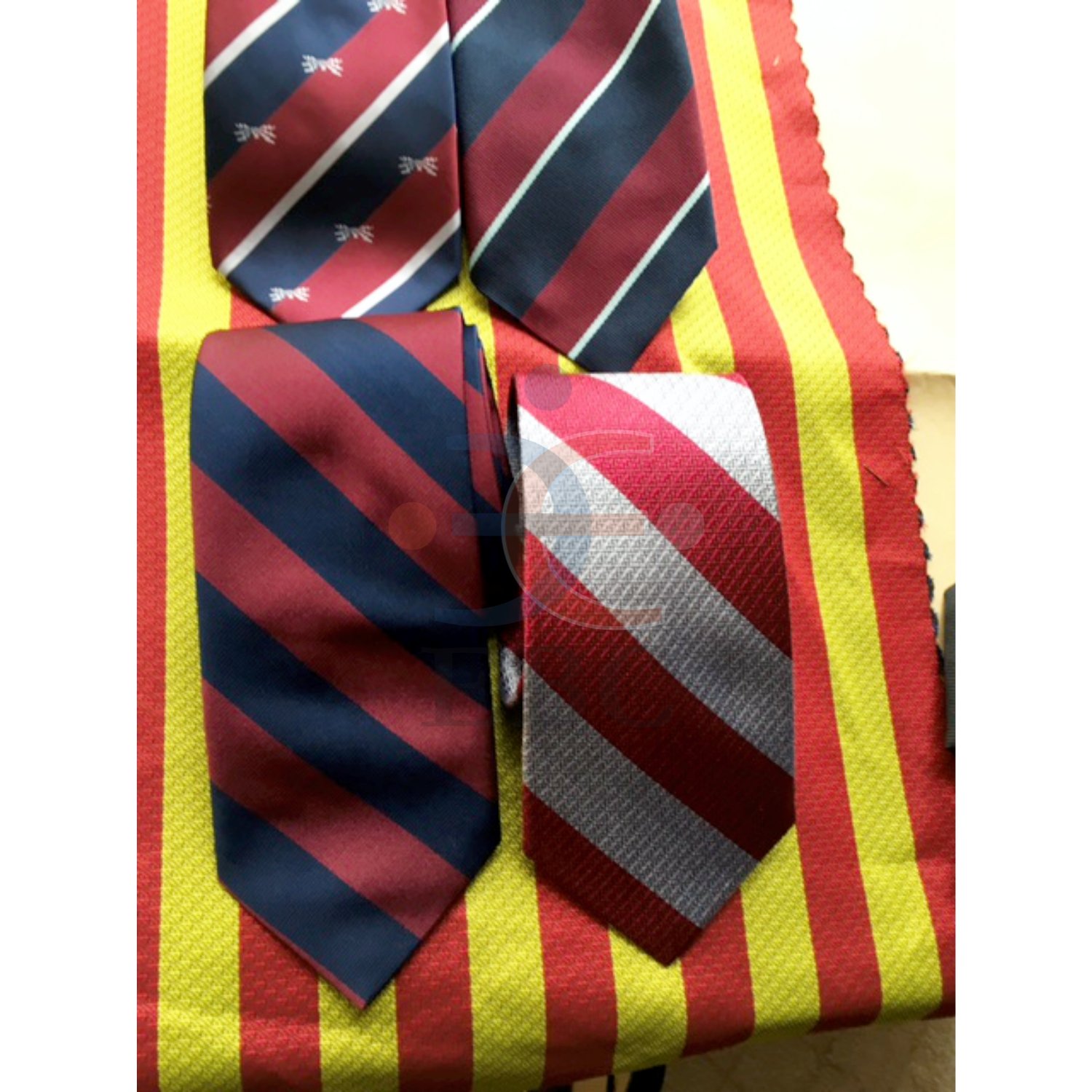 High Quality Personalized 148 cm Security Uniform Silk Polyester Ties Necktie Fabric Corbatas Woven Neck Ties in Custom Colors