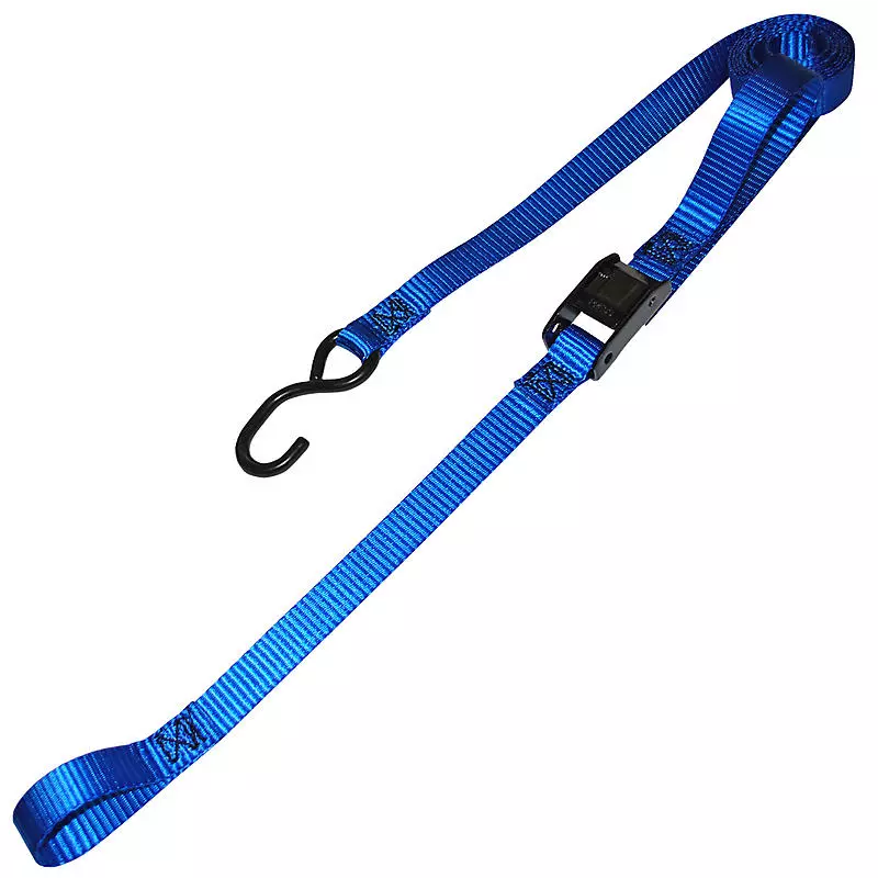 Hot Selling S hook Cam Buckle 25 mm Ratchet Tie Down Strap For Cargo Lashing