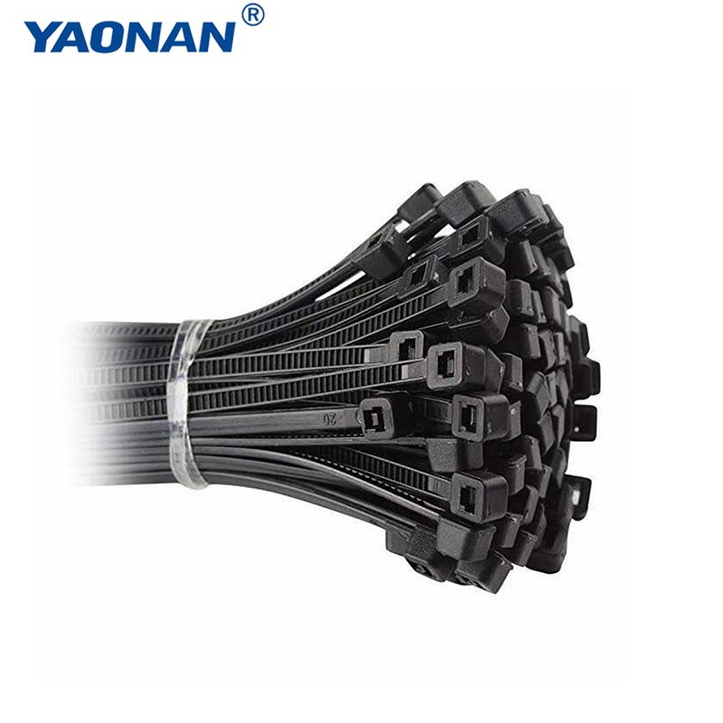 Nylon Low Temperature Resistant Cable Ties Self-locking zip plastic tie wraps
