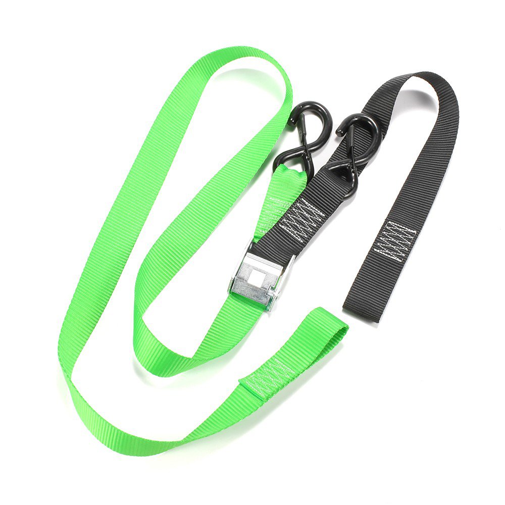 38mm 550kg Tie Down Strap Motorcycle Cam Strap Tie Down Belt for ATV Motorcycle with Soft Tie Close Latch S Hook