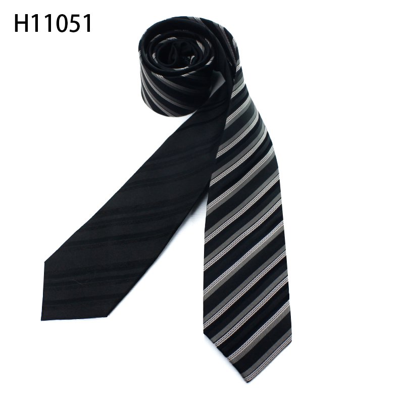 Fashion Men Designer Available On Both Sides Reversible Neckties Business Party Skinny Narrow Ties For Gentleman