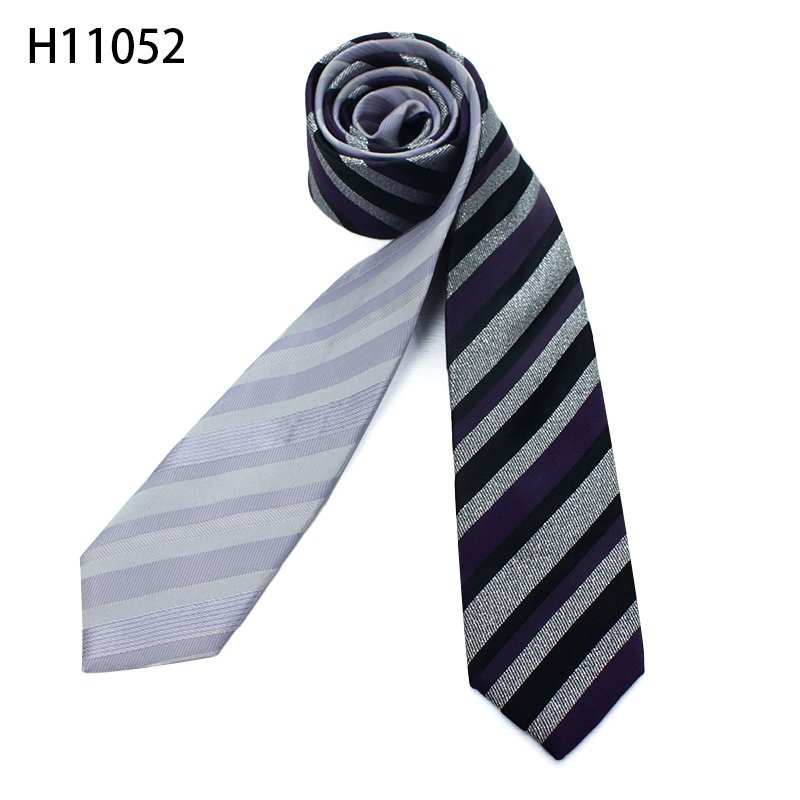 Fashion Men Designer Available On Both Sides Reversible Neckties Business Party Skinny Narrow Ties For Gentleman
