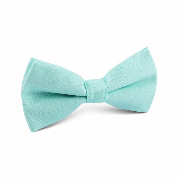 Colorful Linen Bow Tie for Young Men Fashion Linen Bow Tie Custom Bow Tie in Good Quality 100% Linen Plain Dyed