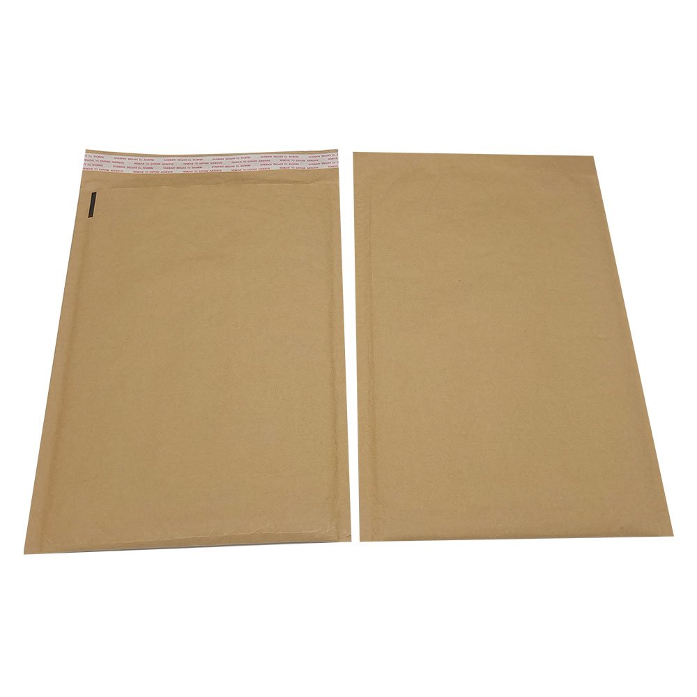 In Stock Honeycomb Paper Padded Mailer Cushion Bag With Flap Envelopes For Shipping Kraft Paper Mailer Honeycomb