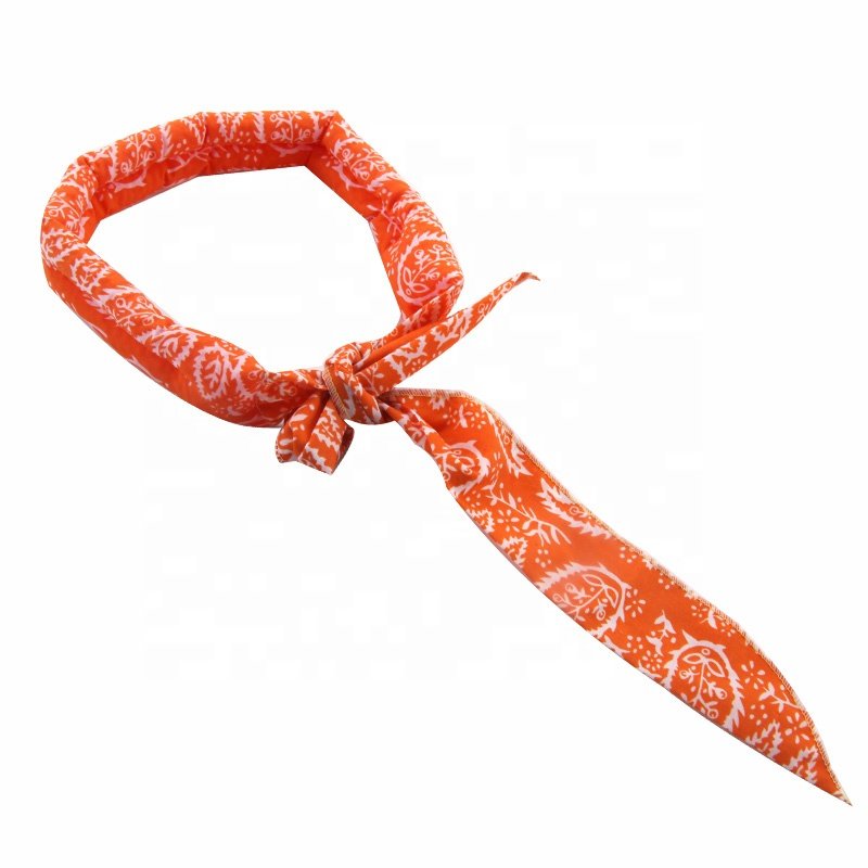 Cold Beads Gel Cooling Scarf Personal Automatics Cooler Band For Neck Head And More