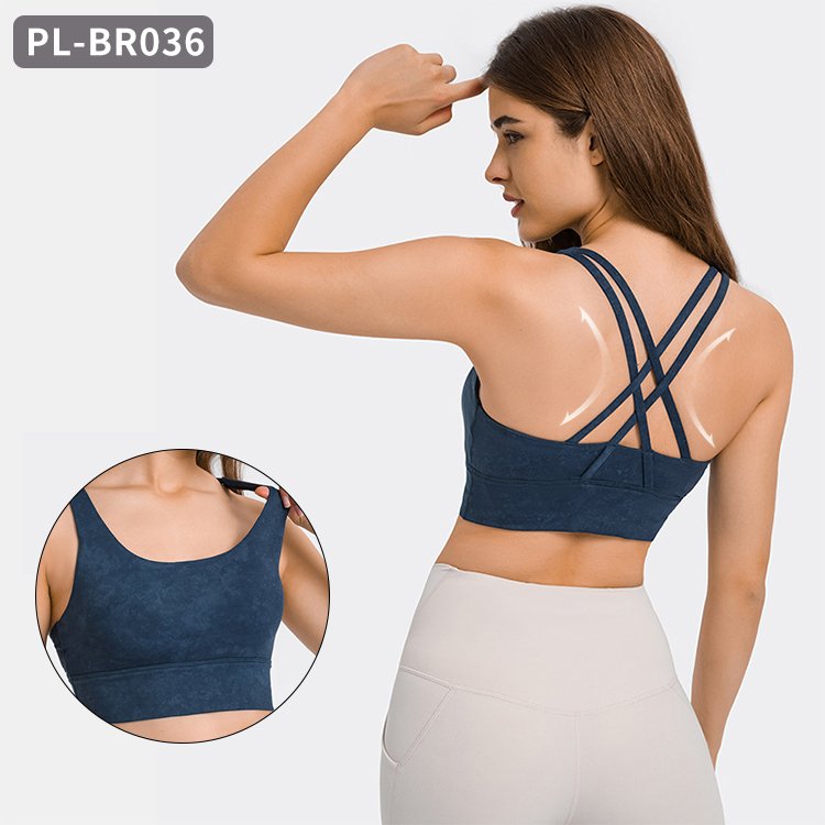 Lulu Skin-Friendly Yoga Bra Nine Points Pants Shockproof Elastic Double-Sided Frosted Plus Size Fitness Women's Sets Yoga Leggin