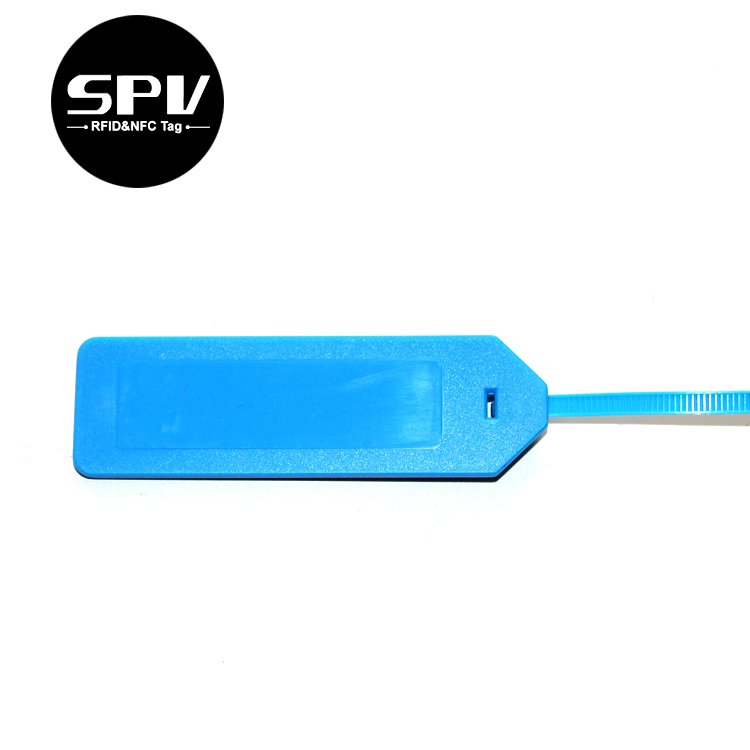 Tamper Proof UHF Chip ISO18000-C Zip Tie Disposable Seal RFID Impinj Monza M730 Plastic Cable Tag